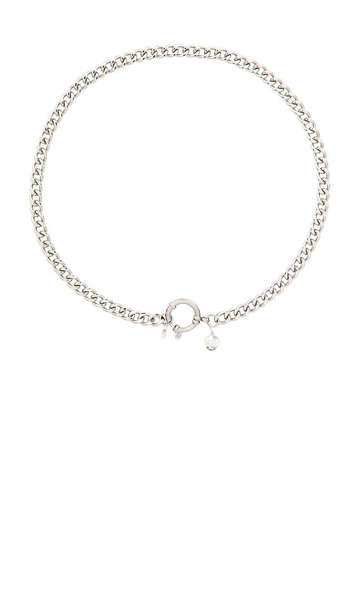 x REVOLVE Isabel Silver Necklace in Metallic Silver.