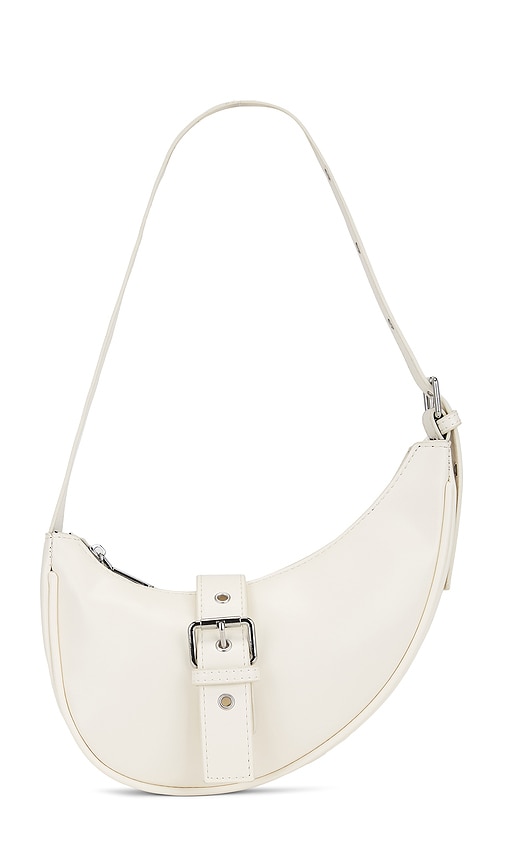Crescent Bag in White.