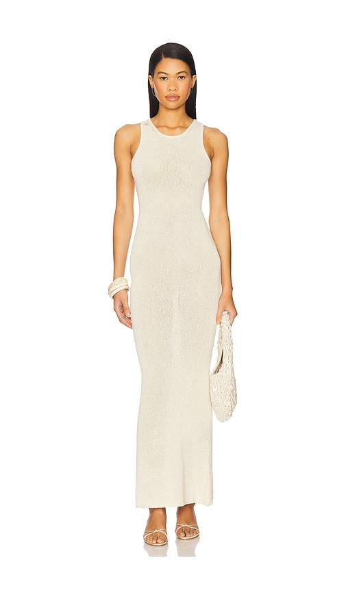 Natalia Dress in Ivory. - size XS (also in L, M, S, XL)