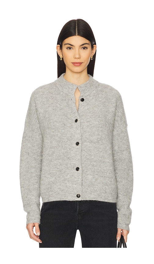 Short Cardigan in Grey. - size XXS (also in L, M, S, XS)