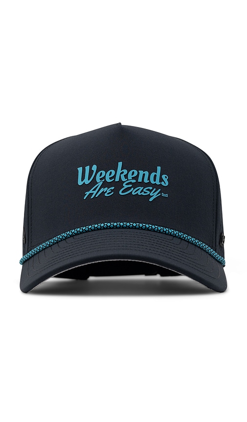 Hydro Odyssey Weekends Cap in Black. - size S (also in M/L, XL)