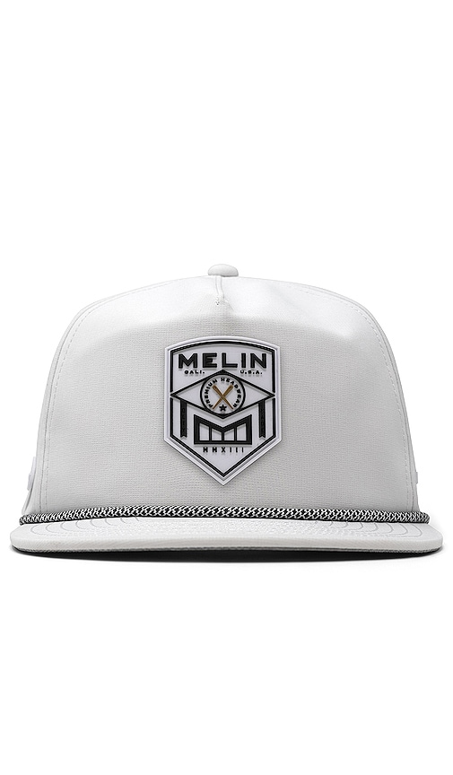 Hydro Coronado Shield Hat in White. - size S (also in M/L, XL)