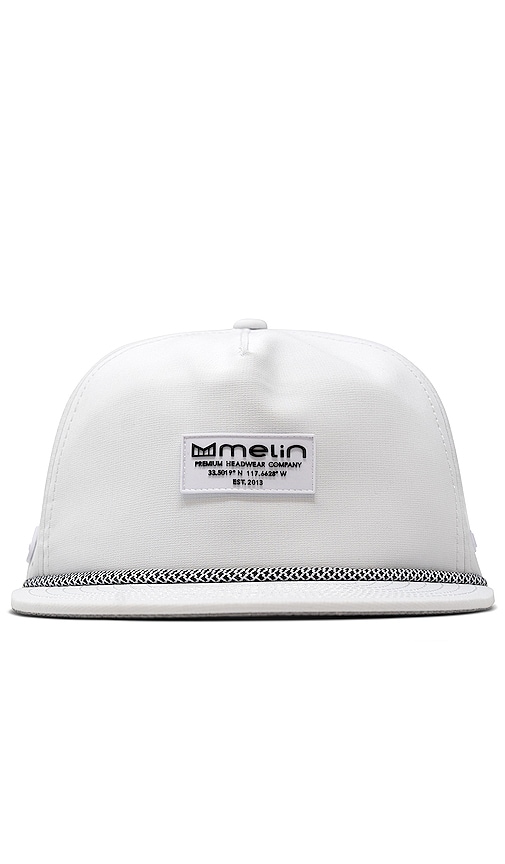 Hydro Coronado Brick Hat in White. - size XL (also in M/L, S)