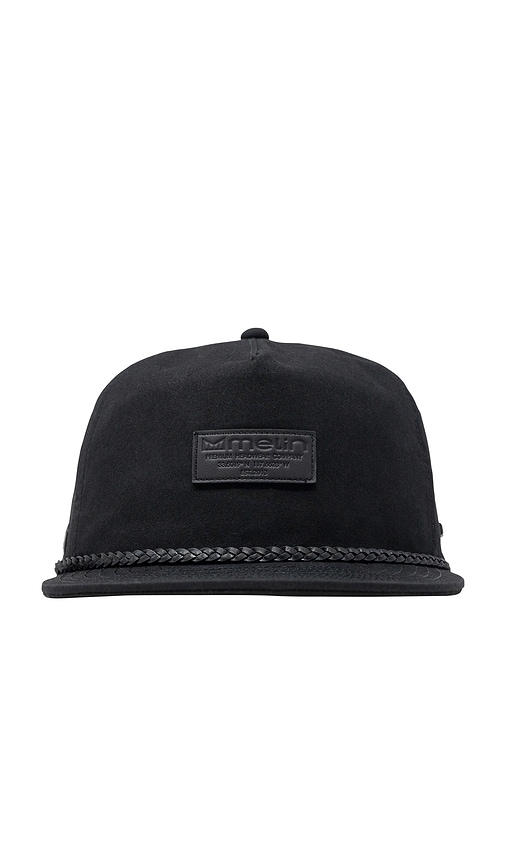 Wax'd Thermal Coronado Brick Hat in Black. - size S (also in M/L, XL)