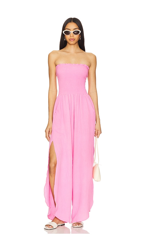 Harriet Jumpsuit in Pink. - size XS (also in L, M, S, XL)