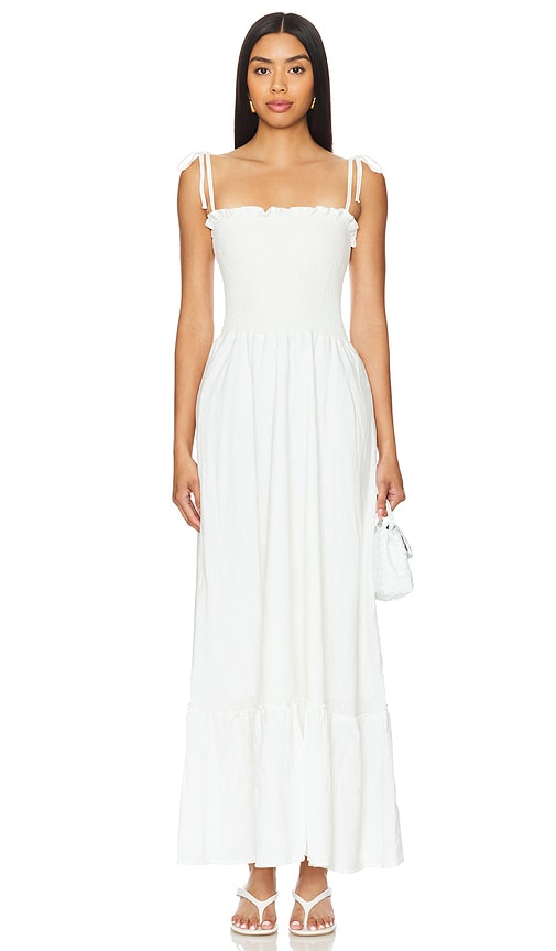 x REVOLVE Eddie Maxi Dress in White. - size XS (also in L, S, XL)