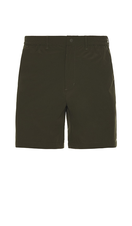 Monogram Tech Short in Army. - size XXL/2X (also in L, M, S, XL/1X)