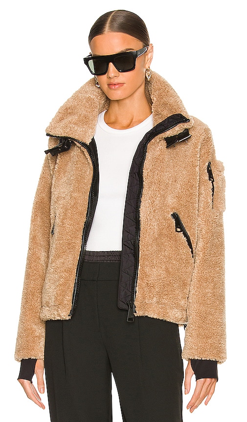 Sherpa Denver Jacket in Tan. - size XL (also in L, M, S)