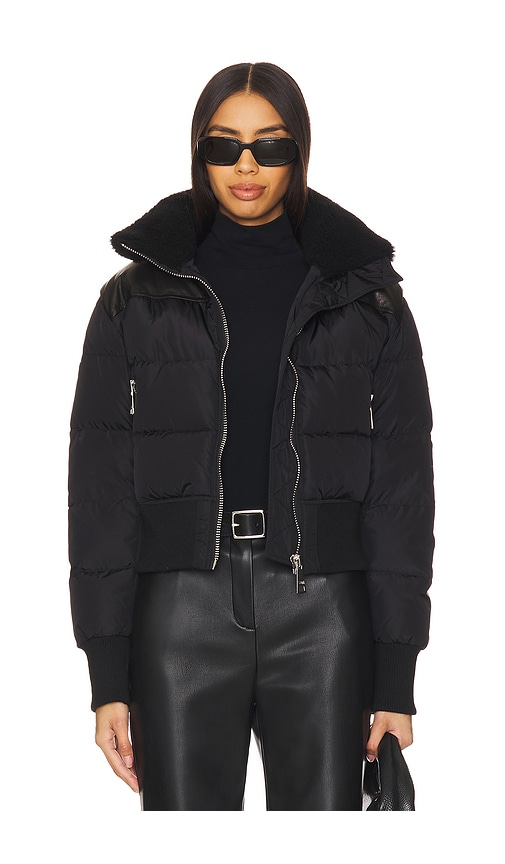 Mini Sawyer Puffer Jacket in Black. - size S (also in L, M)
