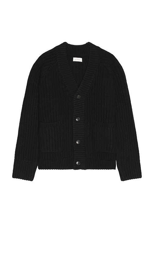 Low Gauge Cardigan Sweater in Black. - size XL/1X (also in L)