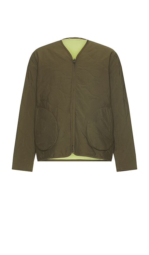 Khari Reversible Jacket in Green. - size M (also in L, XL/1X)
