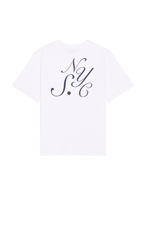 S.NYC T-Shirt in White. - size M (also in L, XL/1X)