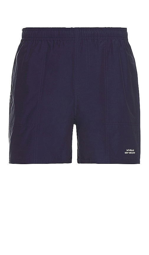 Talley Swim Short in Blue. - size XL/1X (also in S)