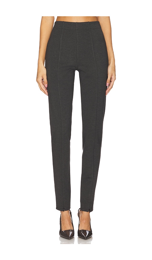Rue Sophie Vitry Zipper Pant In Grey