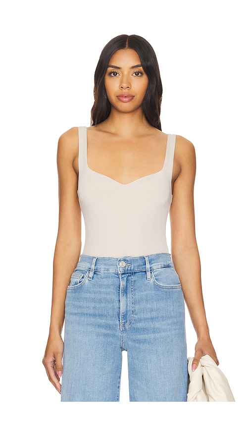 Lottie Bodysuit in Beige. - size S (also in L, M)