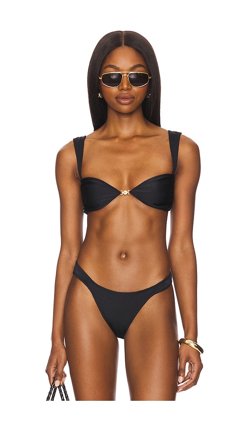 Soriya Bikini Top in Black. - size M (also in L, XS)